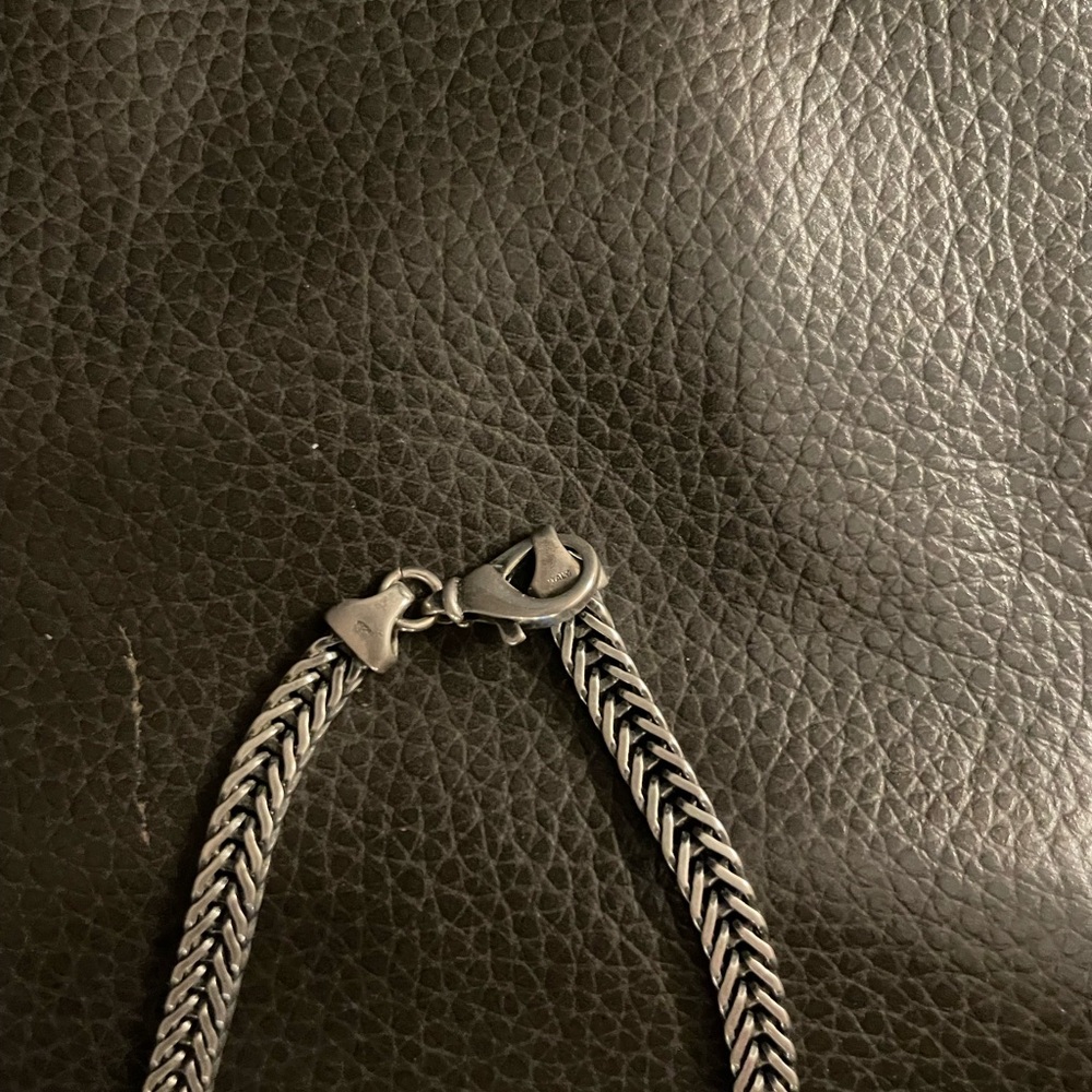 Necklace, sterling silver - Picture 2 of 2